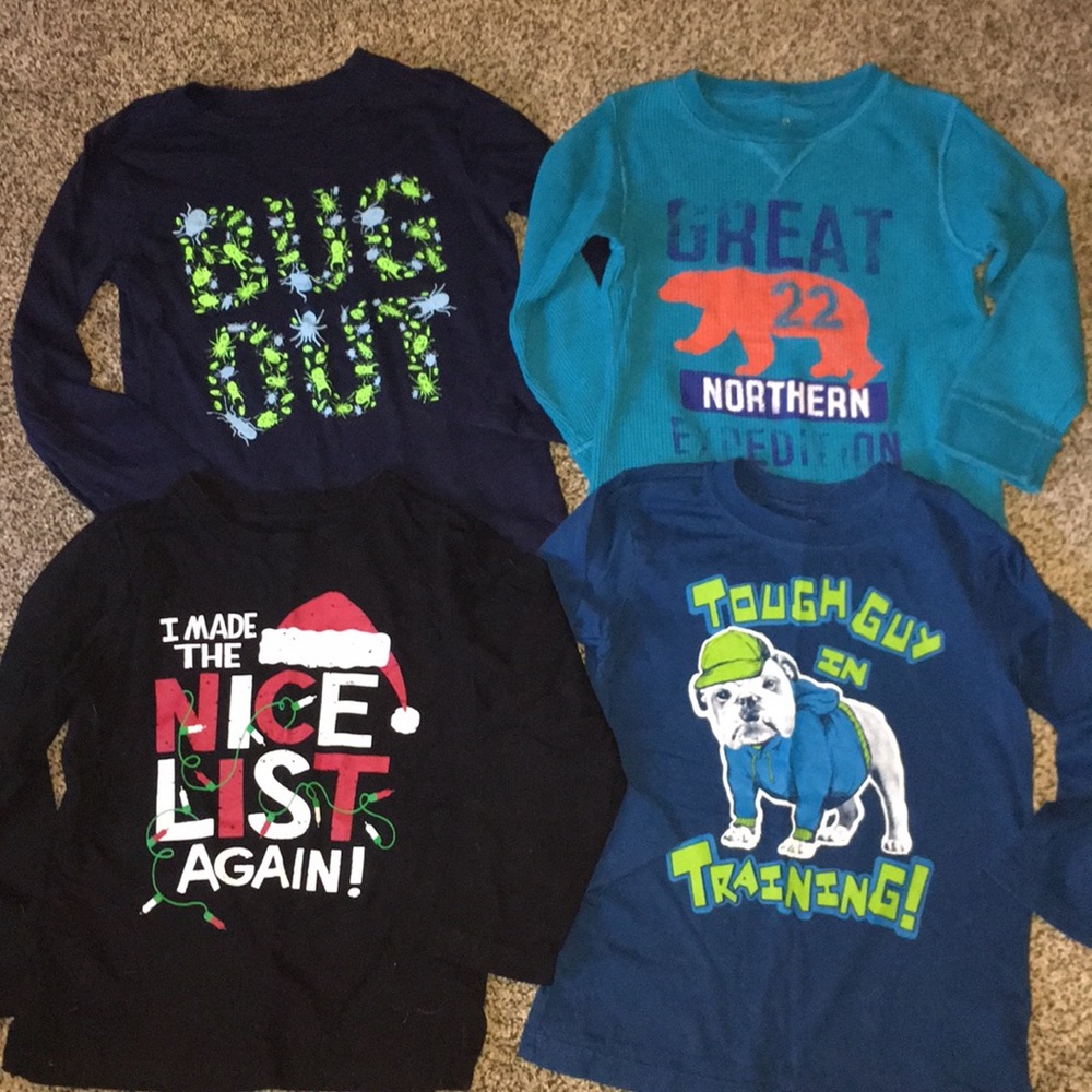 Bundle of long sleeve shirts - 4